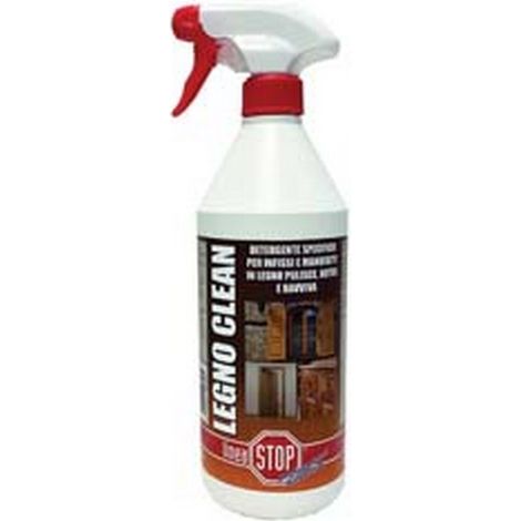 12PZ legno clean detergente specifico pulizia infissi legno ml750