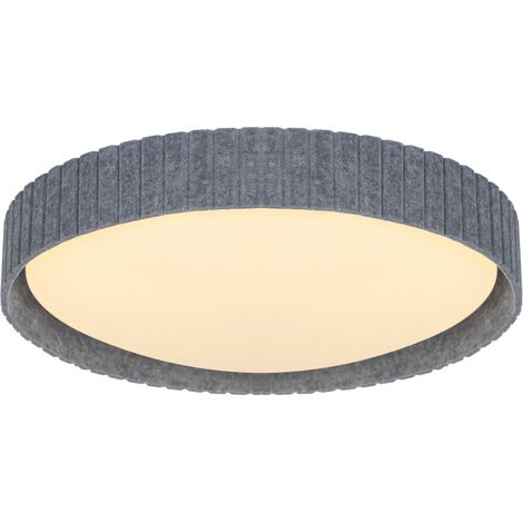 Plafonnier Corato feutre gris Ø 52cm - 2512466010 (1/4)