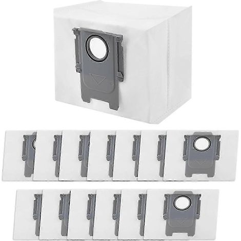 Lot de 14 sacs à poussière pour aspirateur Roborock S7 MaxV Ultra (1/5)