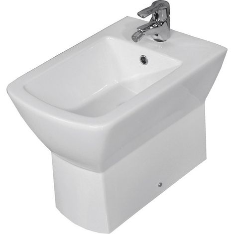 Bidet a terra filo muro serie summit (1/4)