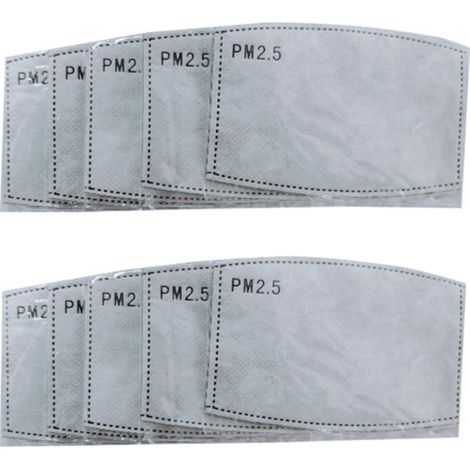 Filtre couvre-visage PM2,5 (adulte)- Vendu par 4 (1/4)