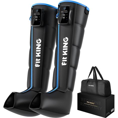 Bottes Pressothérapie Jambes Sans Fil Synchronisation Bluetooth (1/5)