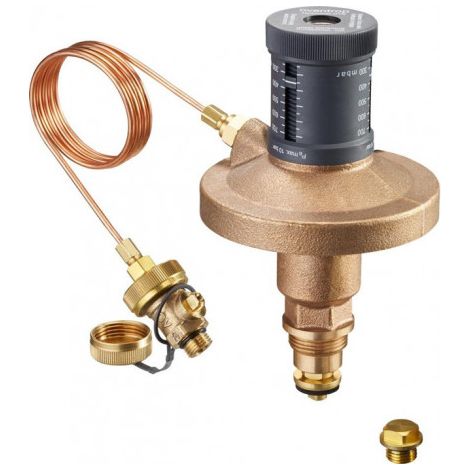 Actionneur à membrane OV Hydromat DTR, valeur de consigne 250-700 mbar, DN 40