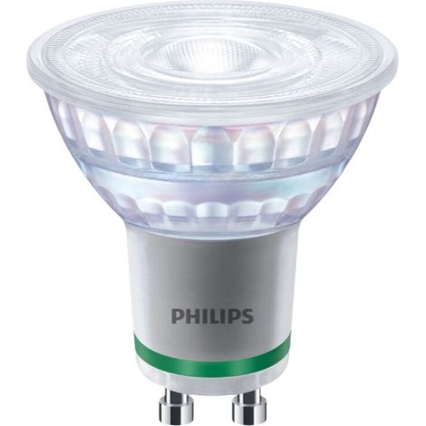 Ampoule Spot LED Ultra Efficace PHILIPS 36D 2,1W 375lm GU10 3000K 220-240V AC 50/60Hz (1/5)