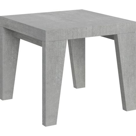 Tavolo Allungabile 90-246x90x77 cm Naxy Cemento (1/4)