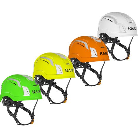 Kask Zenith X Air HI VIZ Warnschutz Arbeitshelm -  - Weiß