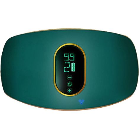 Ceinture abdominale haute fréquence vibration - Pétrissage uniforme USB - Infrarouge lointain - Amincissement vert (1/5)