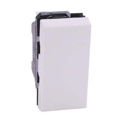 Pulsante invertitore Legrand Mosaic Easy-Led 6A 1 modulo bianco - LEG278030L