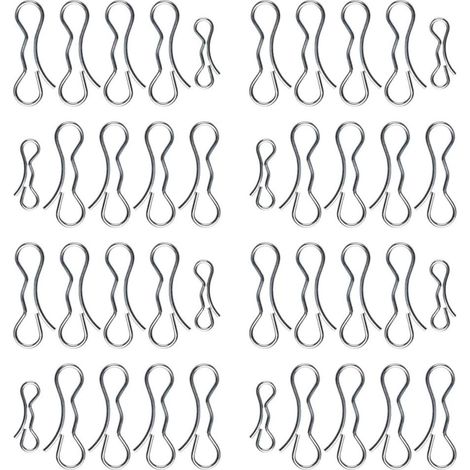 Pin de Clip de Pont de Remplacement de 8pack: Broche à Cravate à Cravate Cylindrique 4 194209 Pin Fendu 1 194208 (1/5)