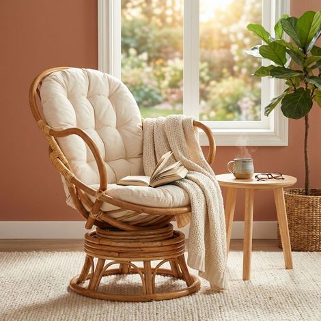 FILLA - poltrona in rattan (1/3)