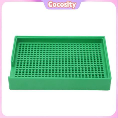 Plateau de rangement de vis - COCOSITY - 459 trous - Empilable - Trou en V - Pour vis 1,5–2 mm (1/5)