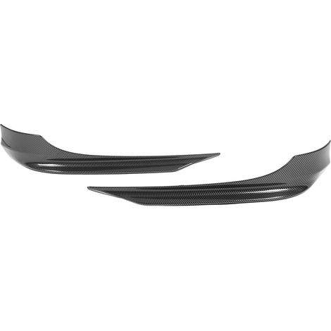 2x Spoiler Labiale Soufflet Pare-chocs Avant Motif Carbone Anti-rayures pour BMW Série 3 E90 Berline 4 Portes 2009-2011 LCI (1/5)