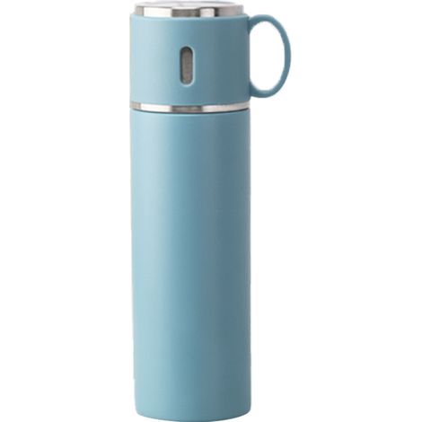Bouteille Isotherme Acier Inoxydable - 500 ml - Double Paroi Vide - Pour Café Boisson Chaude Froide - 1 Pièce (1/5)