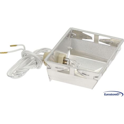 PORTALAMPADA CON LAMPADA G4 20W 12V 74x59 mm FILO 680 mm PROFESSIONALE