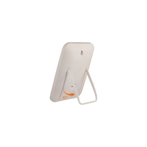 Miroir de courtoisie LED avec lumière, portable pour hommes, coiffeuse de bureau, bureau, dortoir étudiant, petit miroir. (1/2)