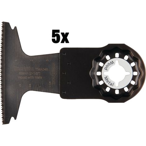 Makita Tauchsägeblatt-Set, 5 Stk., TMA048, 65x40 mm, 1,3 mm (1/5)