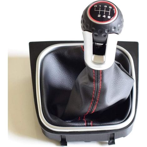 Bouton de boîte de vitesses manuelle à 5 vitesses pour Golf 6 MK6 GTI GTD R20 2009-2013 (6 vitesses)