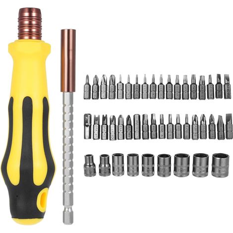 Socket wrench screwdriver set, mini combination screwdriver kit, multi-bit set, multi-screwdriver tool, appliance repair kit (1/5)