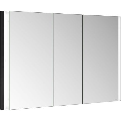KEUCO SOMARIS Armoires de toilette encastrables 3 portes, 1200mm, (1/5)