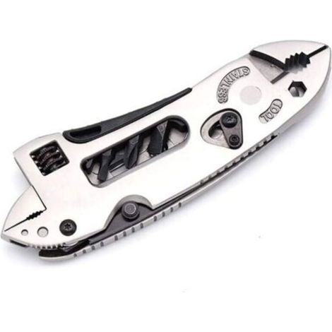 Couteau Pliant Pince, Réglable Couteau De Poche Pince Outil Clé