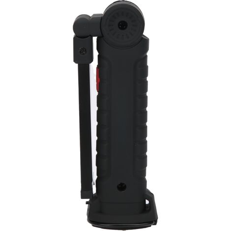 Lampe magnétique pliable COB+LED blanche pour travaux et maintenance, grand format, outils d'urgence (1/5)