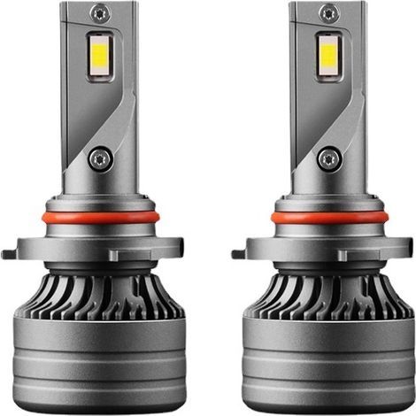 Juego de 2 bombillas LED, aluminio, resistentes al agua IP68, 36 W, luz blanca fría, 6000 lúmenes, color plata. (1/5)