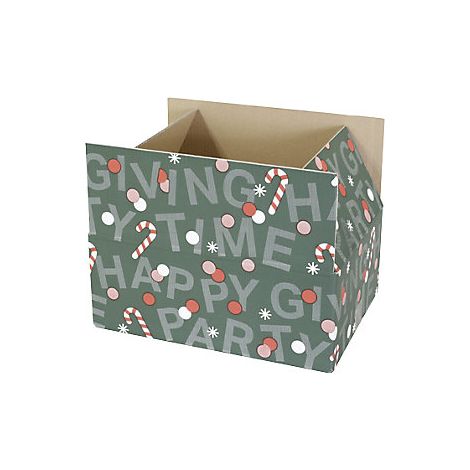 kaiserkraft  Scatola regalo Party Time  lungh x largh x alt (1/4)