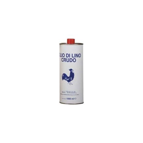 OLIO DI LINO CRUDO- - lt.1 - 6 pezzi