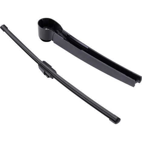Bras et bloc d'essuie-glace arrière compatibles avec les modèles Volkswagen Golf 5 1K1 6 AJ5 et Polo 9A.