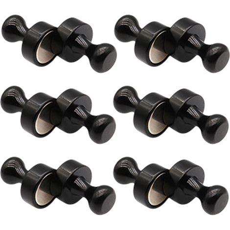 Magnets Pour Refrigerateur - 12 Pièces - 12 mm x 16 mm - Pour Tableau Blanc Bureau Salle De Classe Carte Cuisine - Lot De 12 (1/5)