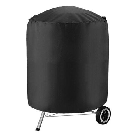 Housse de barbecue ronde et imperméable, tissu Oxford 71×73 cm — (1/5)