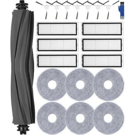 Kit d&39accessoires pour Dreame L10s Ultra, XU, L10 Ultra Aspirateur,1 Brosse Principale,6 Filtres HEPA,6 Chiffon,7 Brosses Latéral - KZQ (1/4)