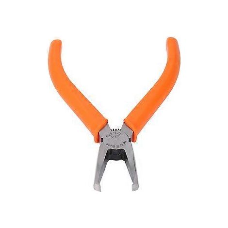 Pince coupante à angle droit courbée de 6 mm en acier CrV trempé, outil de modélisme à coupe lisse-AquaForge (1/4)