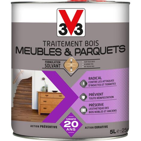 Traitement bois meubles