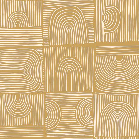 Papier Peint Géométrique Jaune Boho Abstrait Arcs Papier Peint Adhesif Mural Decoratif Chambre Salle de Bain 44,5 cm × 300 cm Papiers Peints Geometrique Graphique Rouleau Adhesif pour Meuble (1/5)