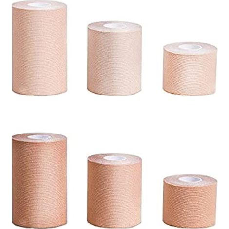 Bande adhésive pectorale de 5 mètres, élastique et imperméable, pour le soutien musculaire, idéale pour le sport et la récupération après une blessure, 7,5 cm / 3 pouces (1/5)