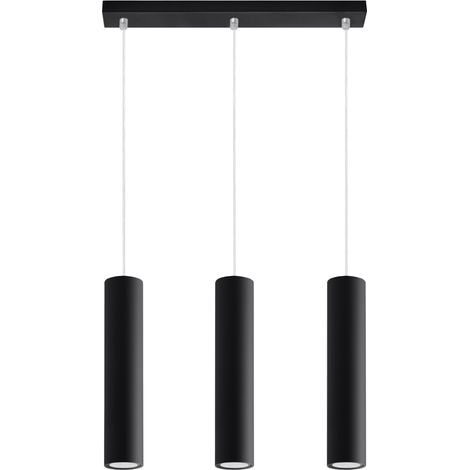 LAGOS 3L black pendant lamp (1/5)