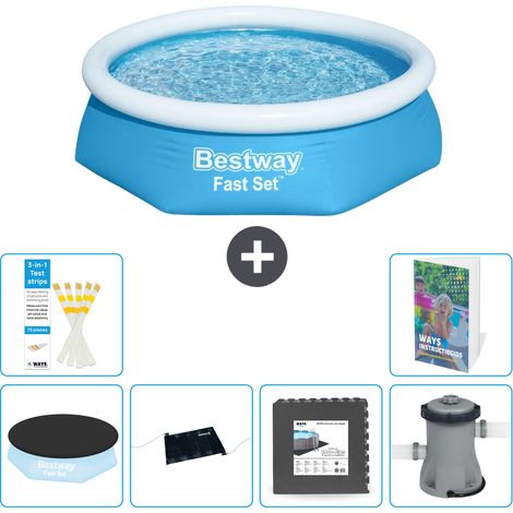 Bestway Fast Set Rund - 244x61 cm - 7-teilig S21