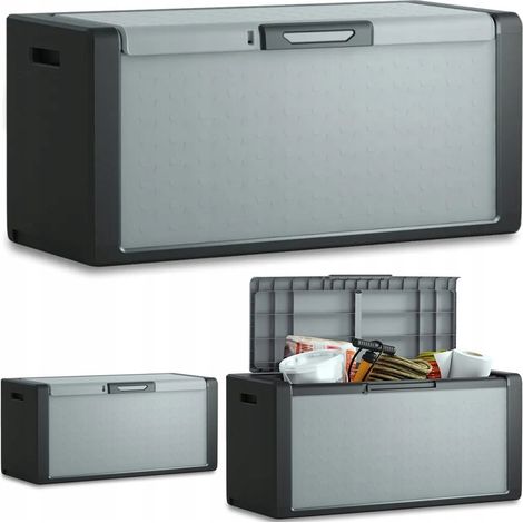 Cassapanca da 300 litri Titan misure L 118 x P 49 x H 55 cm - Keter (1/5)
