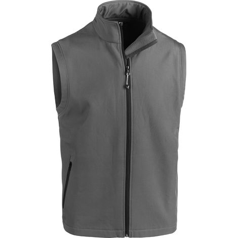 GILET SOFTSHELL GINGER GRIGIO