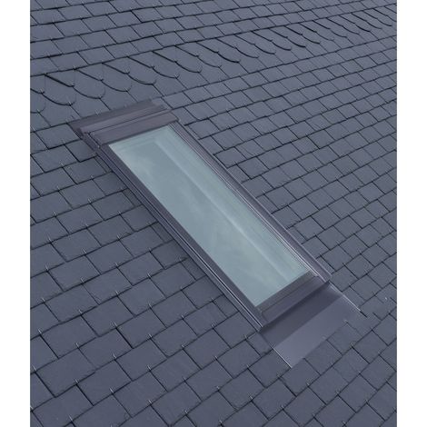 Raccord Gris VELUX 66x118 cm pour ardoise inférieure à 6mm d'épaisseur - EDL FK06 0000