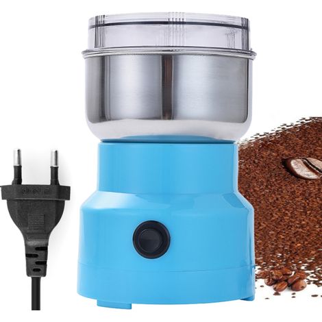 Molinillo eléctrico multifuncional para granos, semillas, especias y hierbas, molinillo de café eléctrico de acero inoxidable para uso doméstico (UE) (1/5)