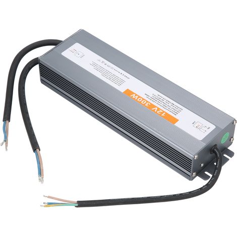 Alimentation filaire ultra-mince étanche pour variateur LED à découpage AC170250V (50/60HZ) 300W (DC12V) (1/5)