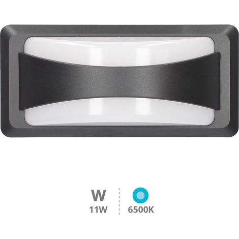 GSC 200205046  Aplique pared LED Anthe 12W 6500K IP65 Gris antracita (1/4)