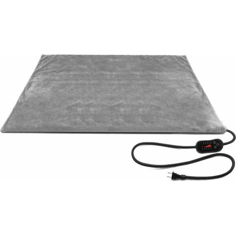 Tapis chauffant 60x90 cm – Régulateur de température 6 positions – Température jusqu’à 55°C – Housse déhoussable et lavable en machine – Doogy