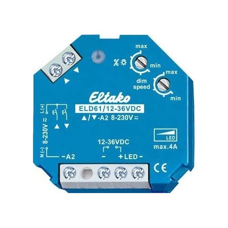 Eltako ELD61 Variador universal para lámparas LED DC
