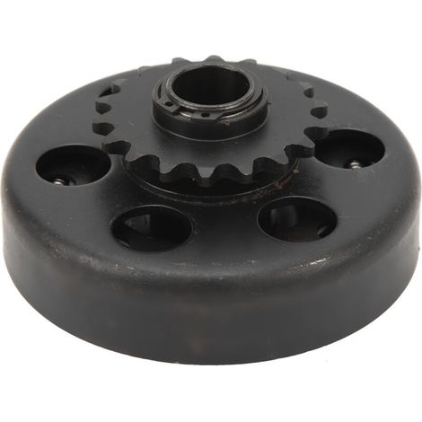 Frizione centrifuga automatica a 18 denti con foro da 3/4 di pollice, realizzata in lega metallica resistente, per motori da 168-170 cc di go-kart e mini moto.