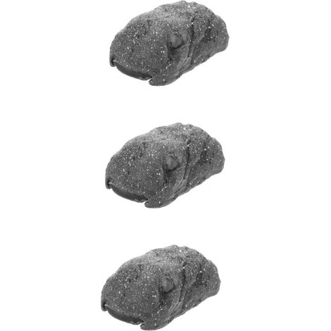 3pièces Boîte à Clés Pierre Réaliste Cache Clé Imperméable Discret Et Pour Jardin Ou Extérieur Accessoire De Rangement Décoratif
