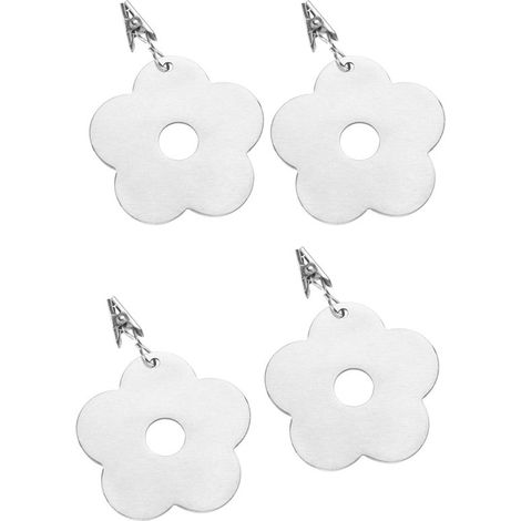 Pesas para mesa - 6 piezas - Pesas para manteles - Mármol - Pesas para manteles - Gris (1/5)