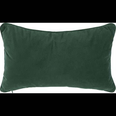Coussin Décoratif Rectangle en Polyester 30x50 cm - Couleur Unie - Vert - SILUMEN (1/5)